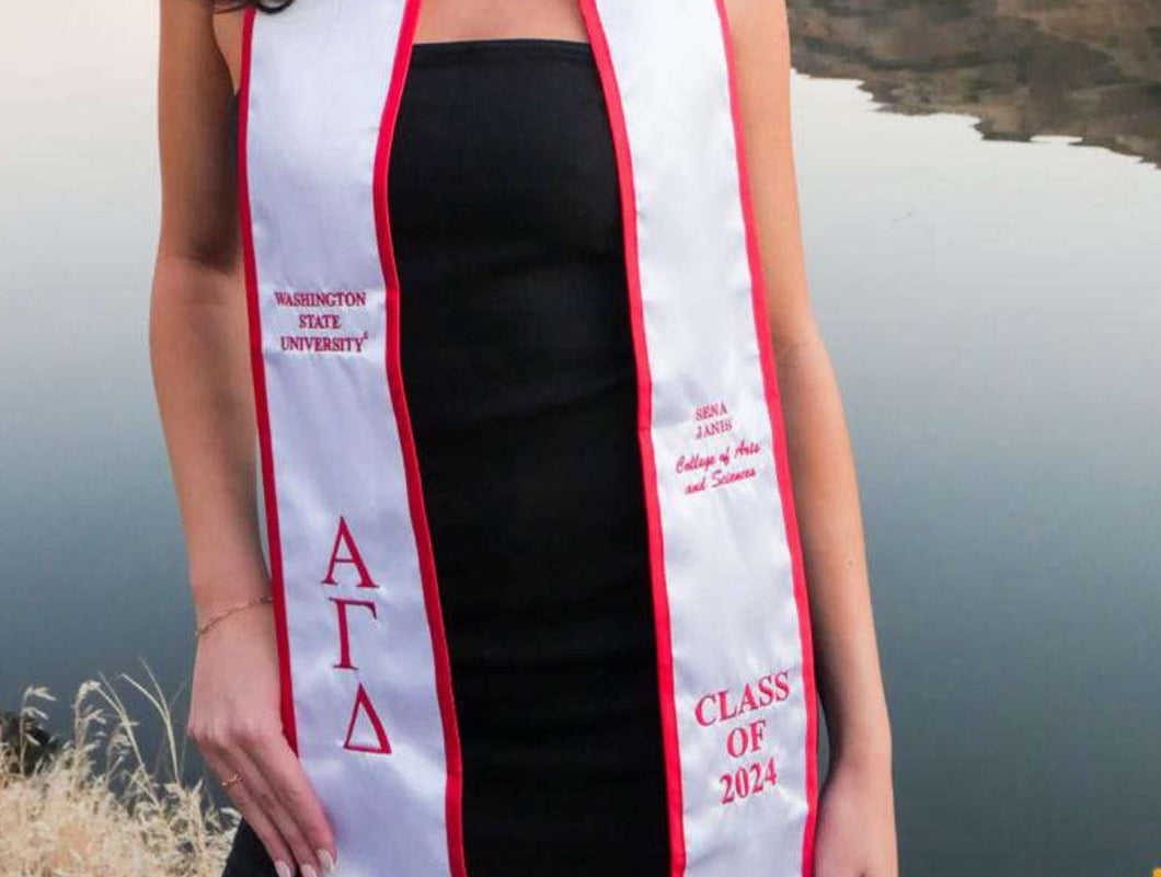 Custom Graduation Stole