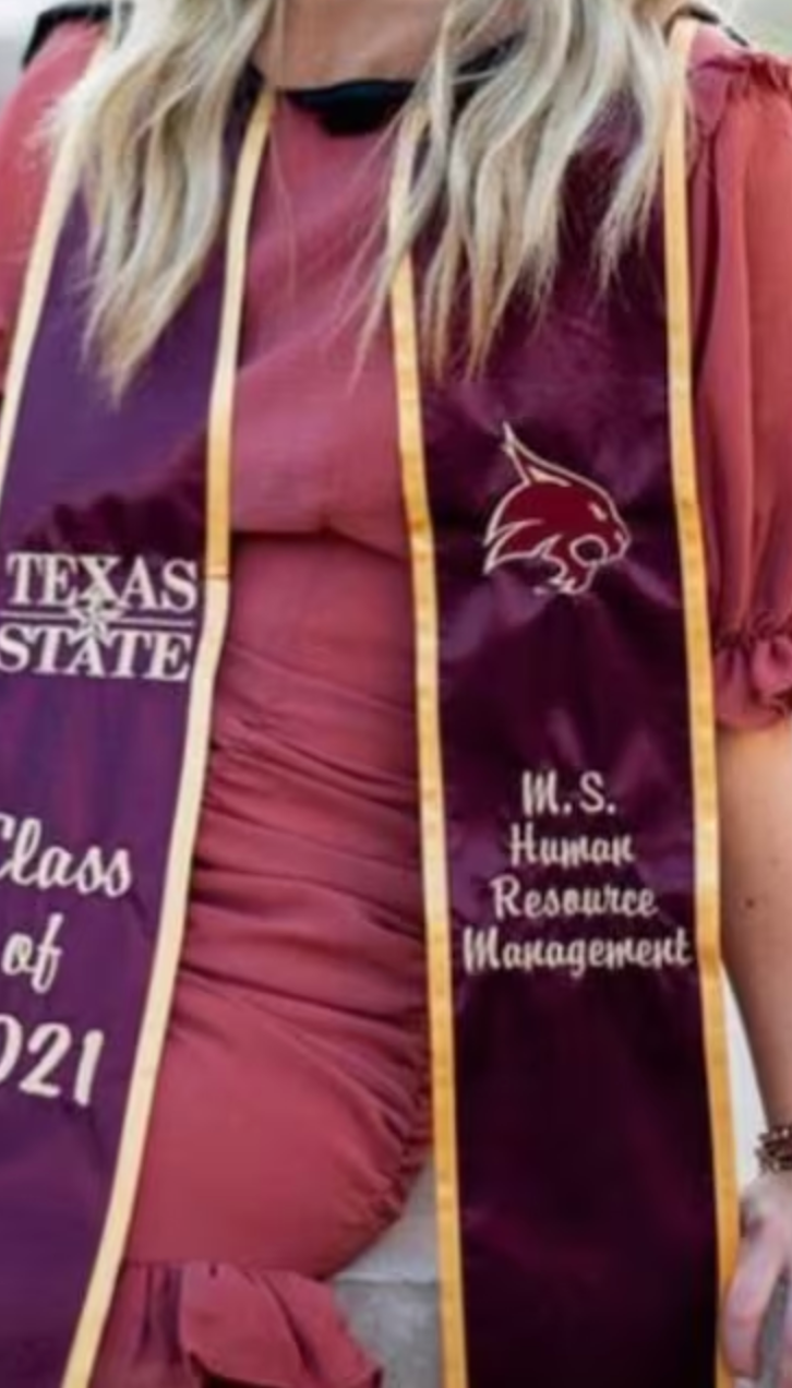 Custom Graduation Stole